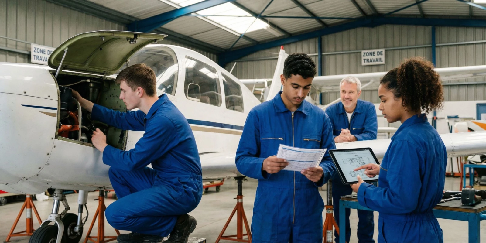 Débouchés et Métiers en Aéronautique : Carrières Possibles après un Bac Pro Aéronautique