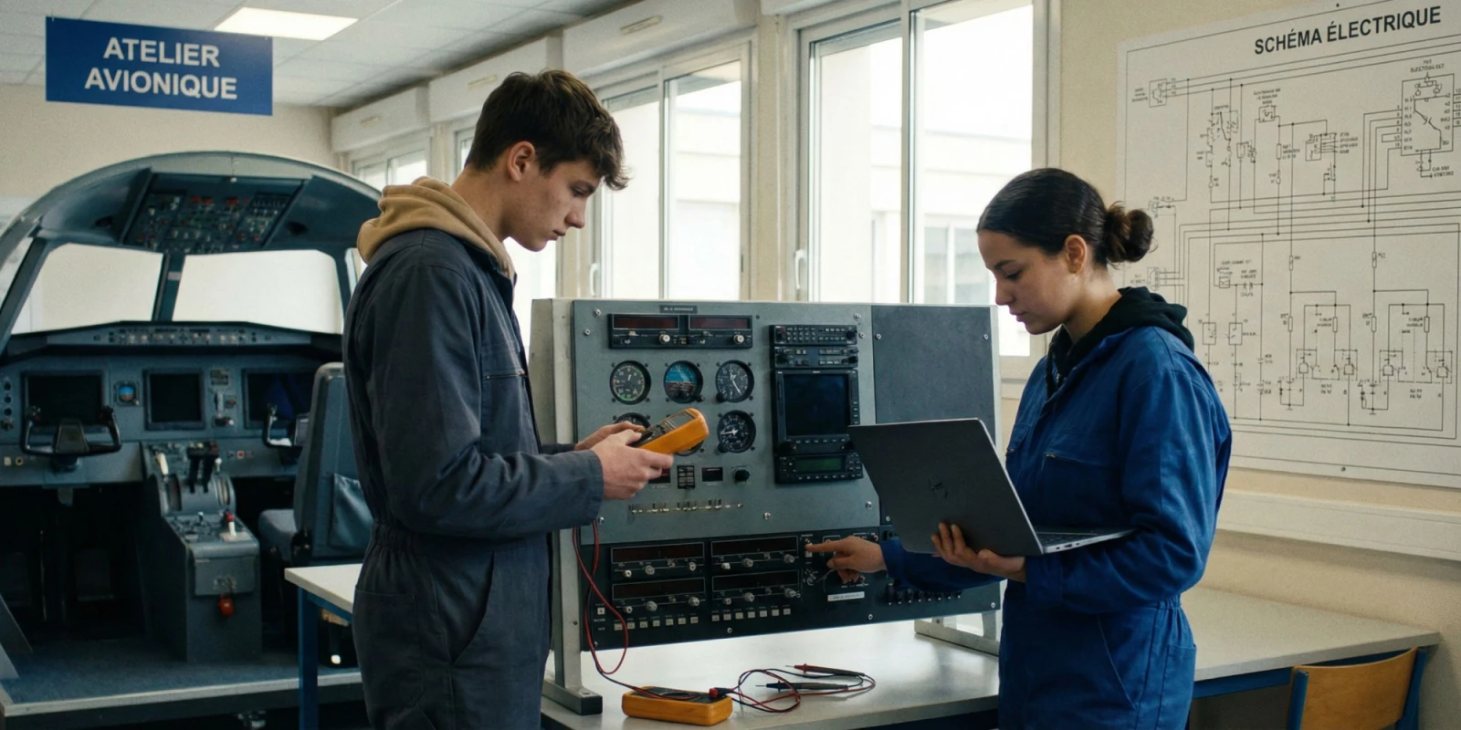 Projets Pratiques en Avionique : Boostez Votre CV en Bac Pro Aéronautique